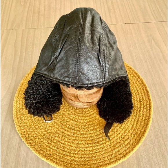 Harricana Leather Hat - Picture 1 of 7